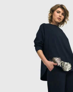 Calumet Relaxed Top, Navy