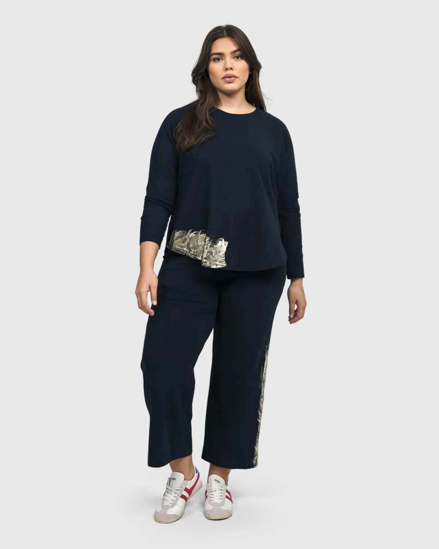 Calumet Relaxed Top, Navy
