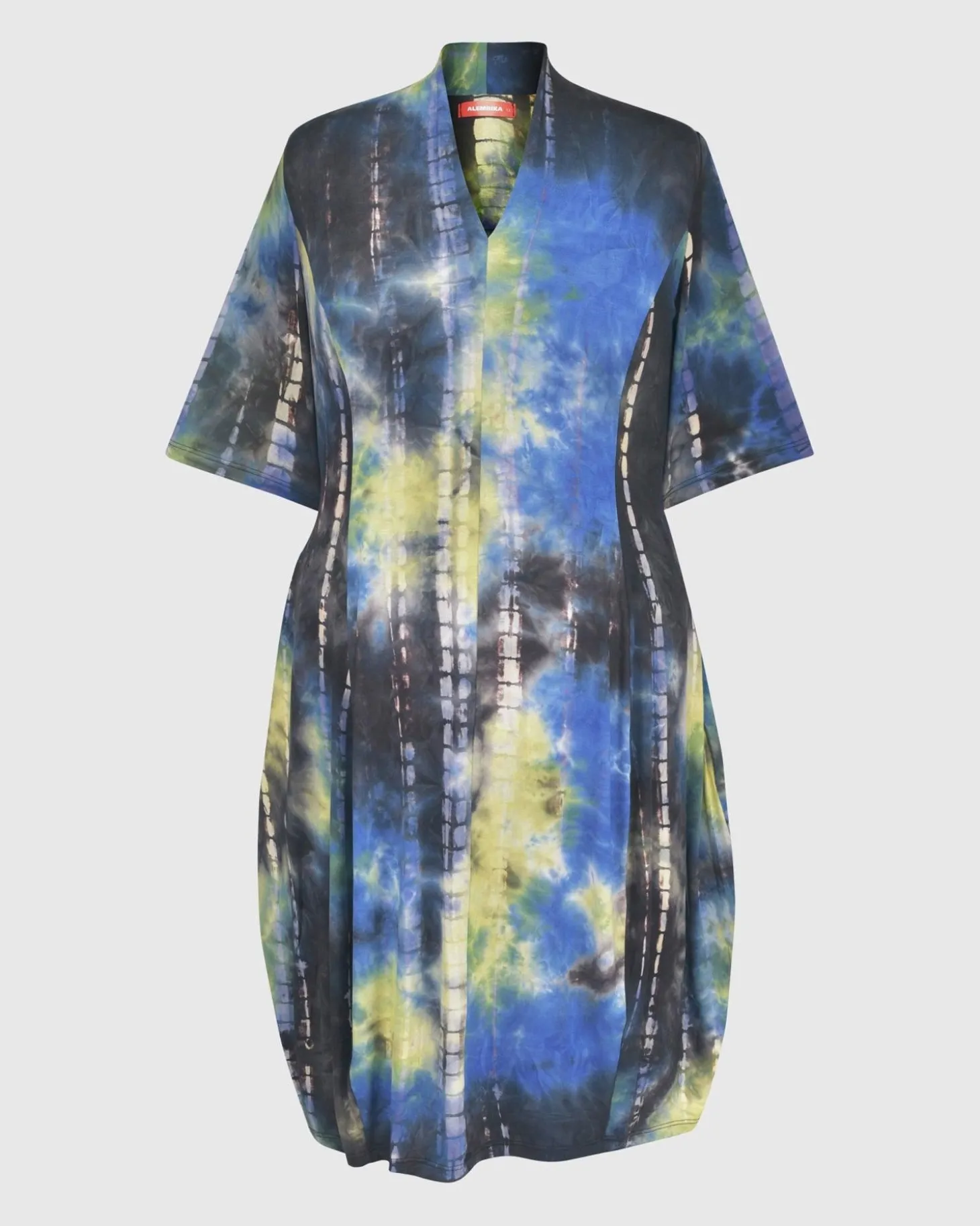 Carla Cocoon Midi Dress, Tie Dye