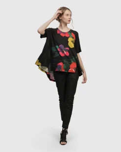 Catalonia Trapeze Top, Garden