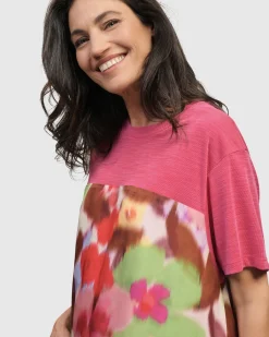 Cherry Blossom Tee, Blush