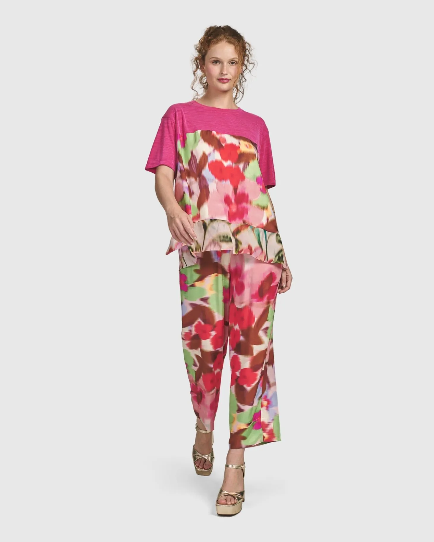 Cherry Blossom Tee, Blush