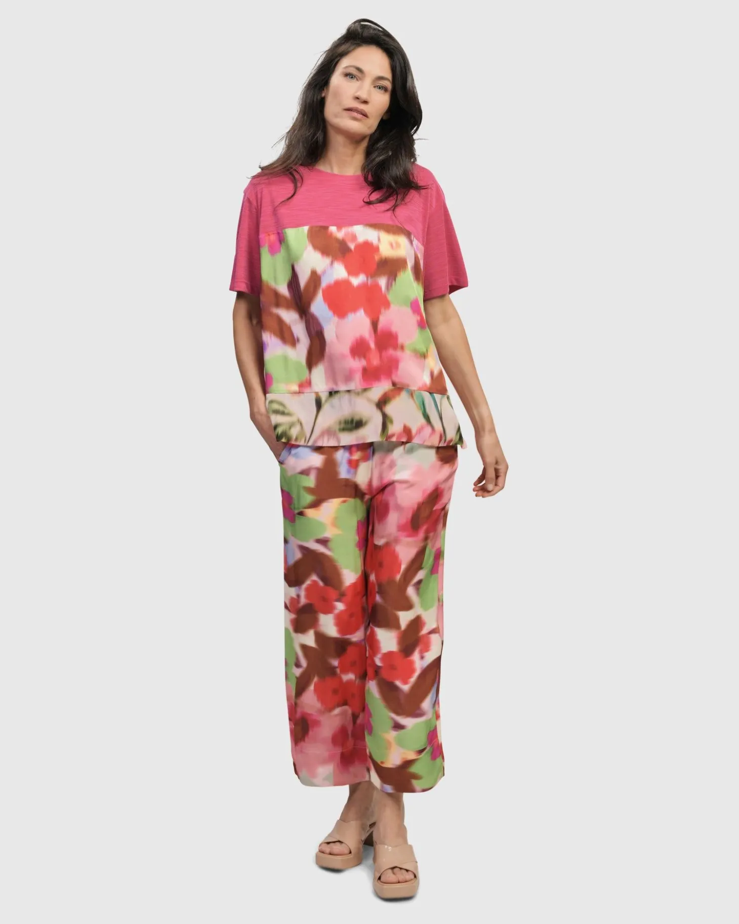 Cherry Blossom Tee, Blush