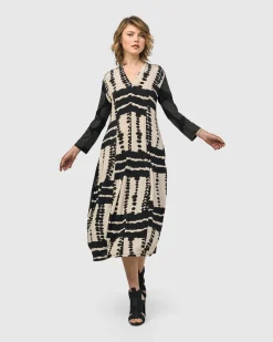 Chicha Cocoon Dress, Savanna
