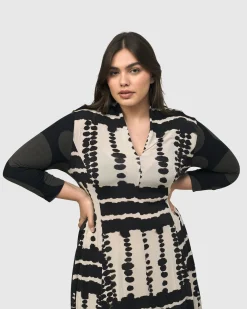 Chicha Cocoon Dress, Savanna