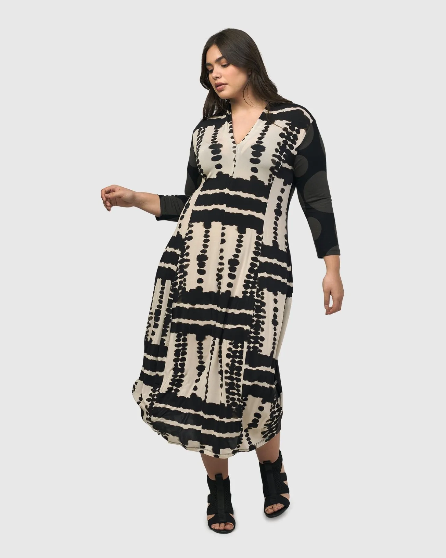 Chicha Cocoon Dress, Savanna