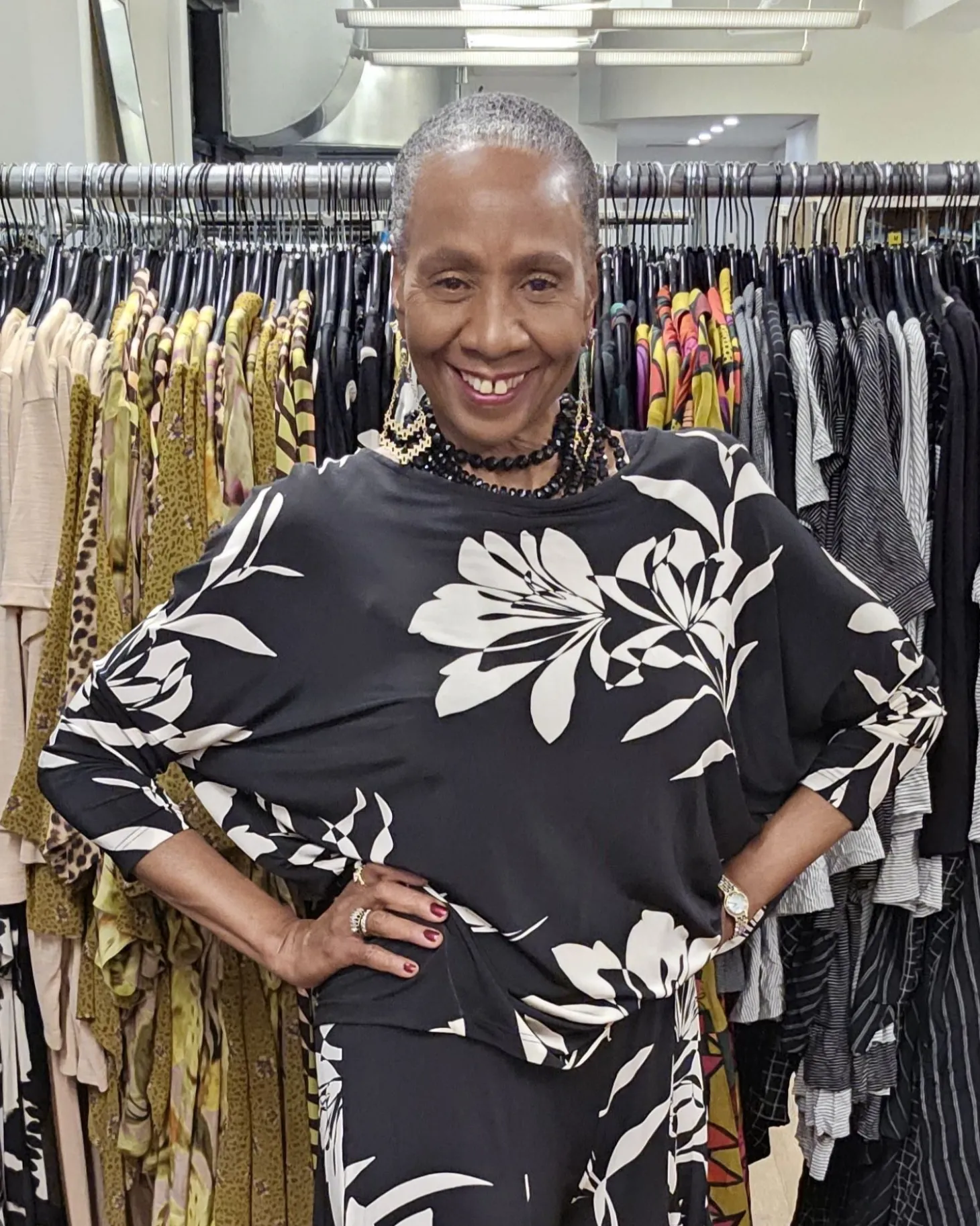 Ciao Ciao Blouson Top, Floral
