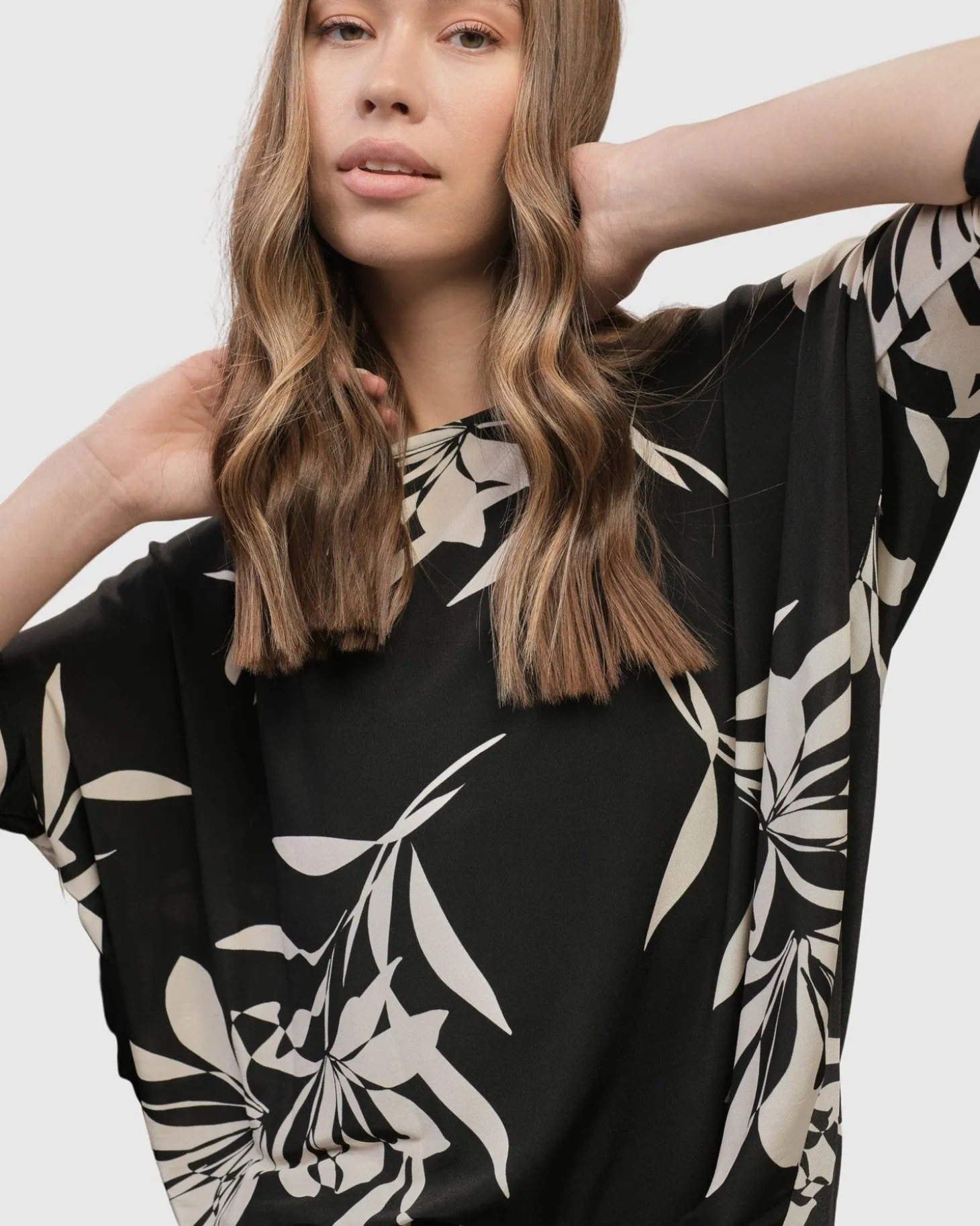Ciao Ciao Blouson Top, Floral
