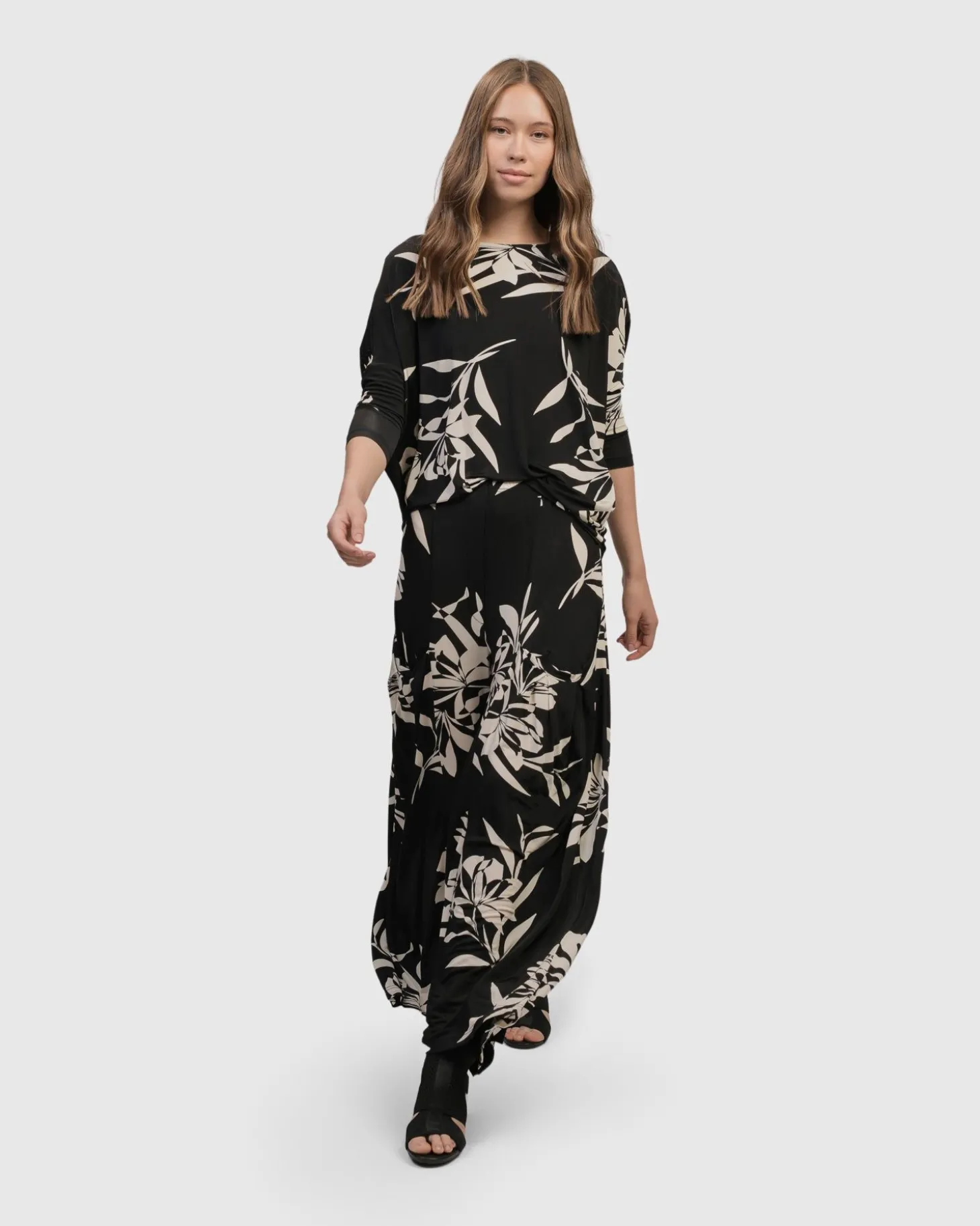 Ciao Ciao Blouson Top, Floral