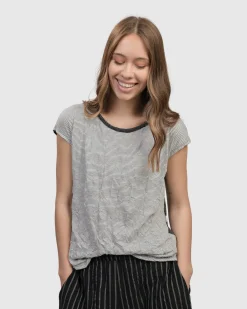 Circe Weekend Tee, Stripes