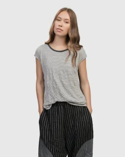 Circe Weekend Tee, Stripes