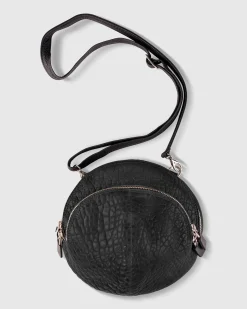 Circle Canteen Bag, Black