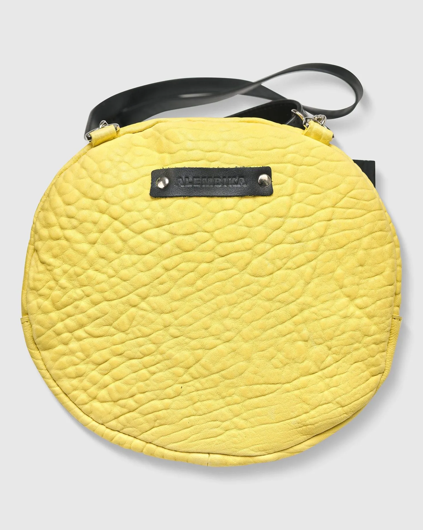 Circle Canteen Bag, Yellow