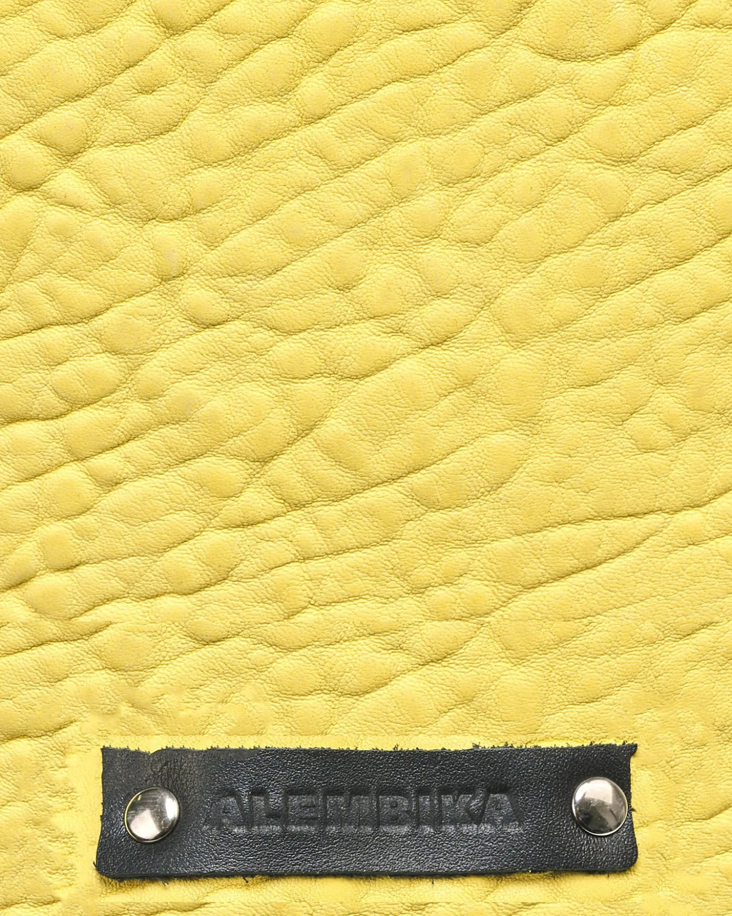 Circle Canteen Bag, Yellow