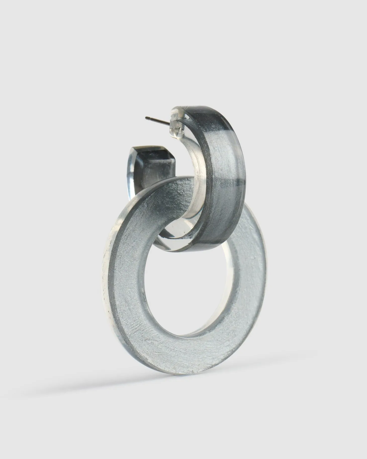Circle Duet Earrings, Starlight