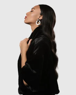 Circle Duet Earrings, Starlight