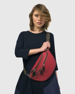 Crossbody Sling Bag, Vermillion