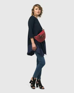 Crossbody Sling Bag, Vermillion