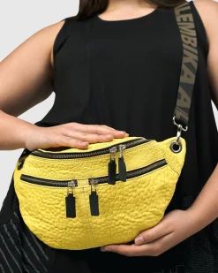 Crossbody Sling Bag, Yellow
