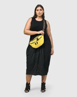 Crossbody Sling Bag, Yellow