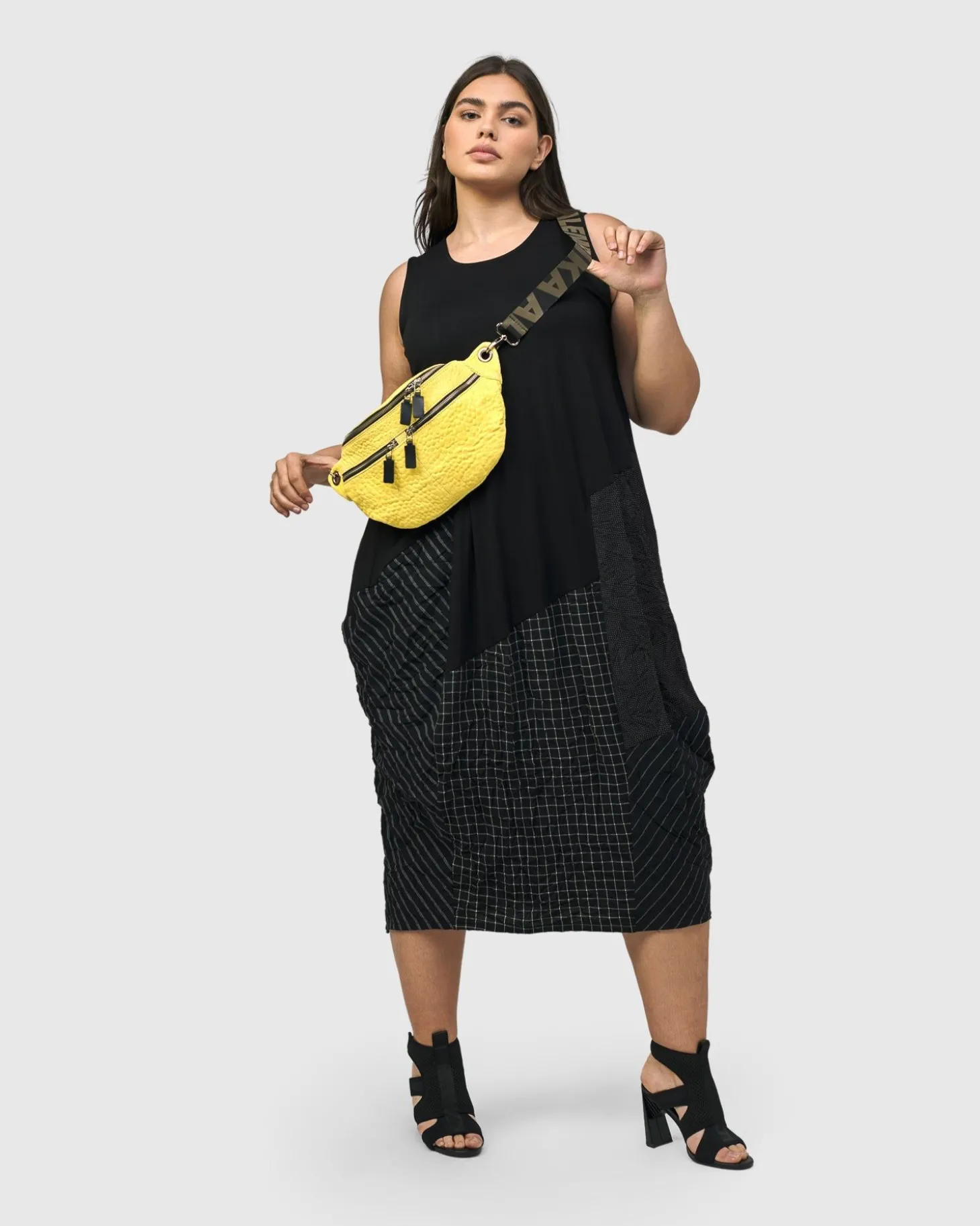 Crossbody Sling Bag, Yellow