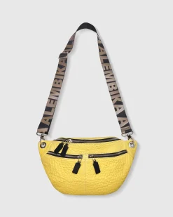 Crossbody Sling Bag, Yellow