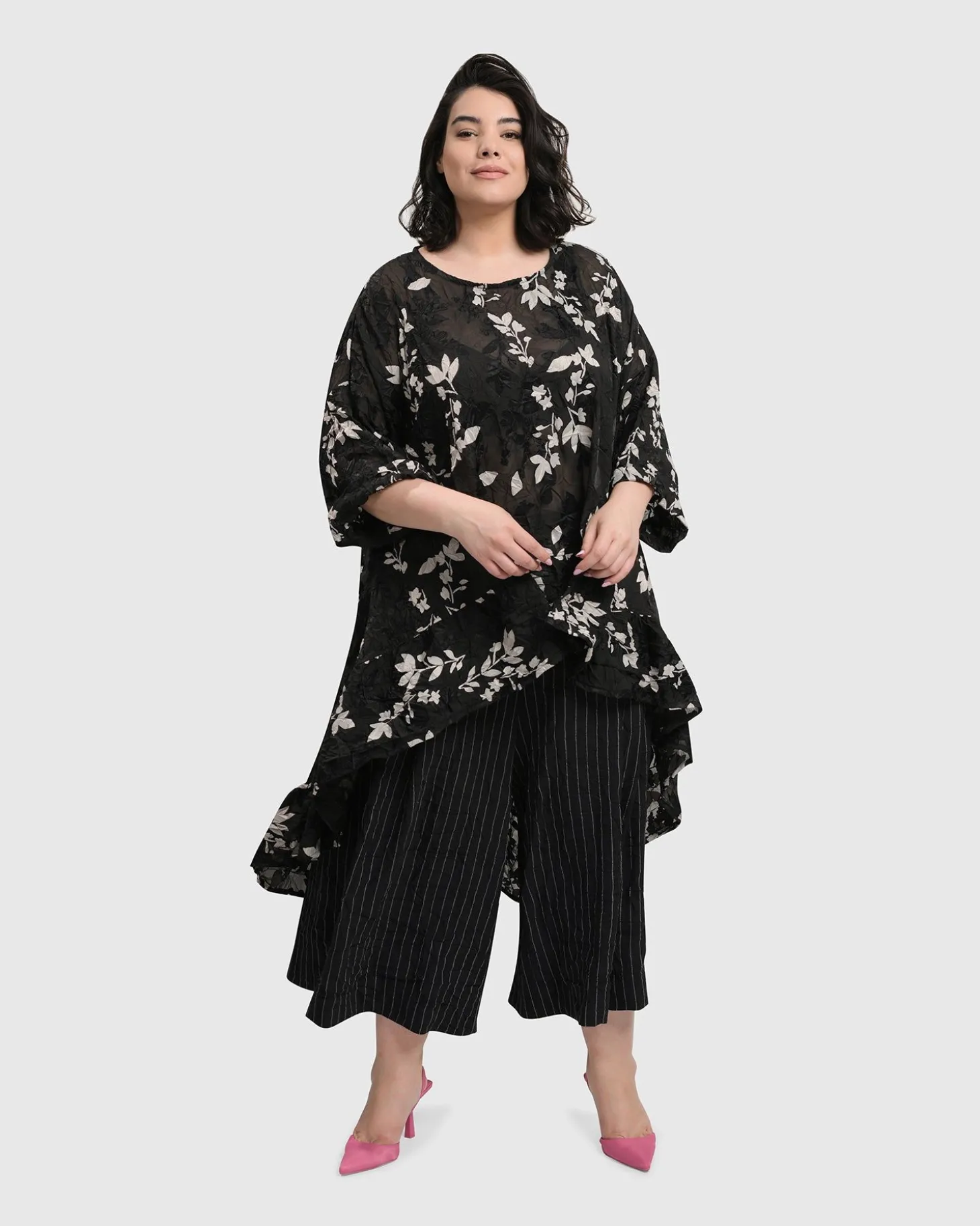 Cultured Club Hi Lo Top, Leaves