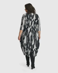 Cyber Cocoon Dress, Brush