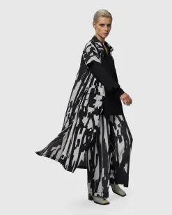 Cyber Short Sleeve Duster, Brush