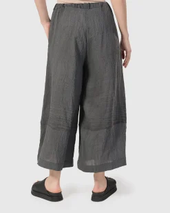 Dana Palazzo Pants, Dove Grey