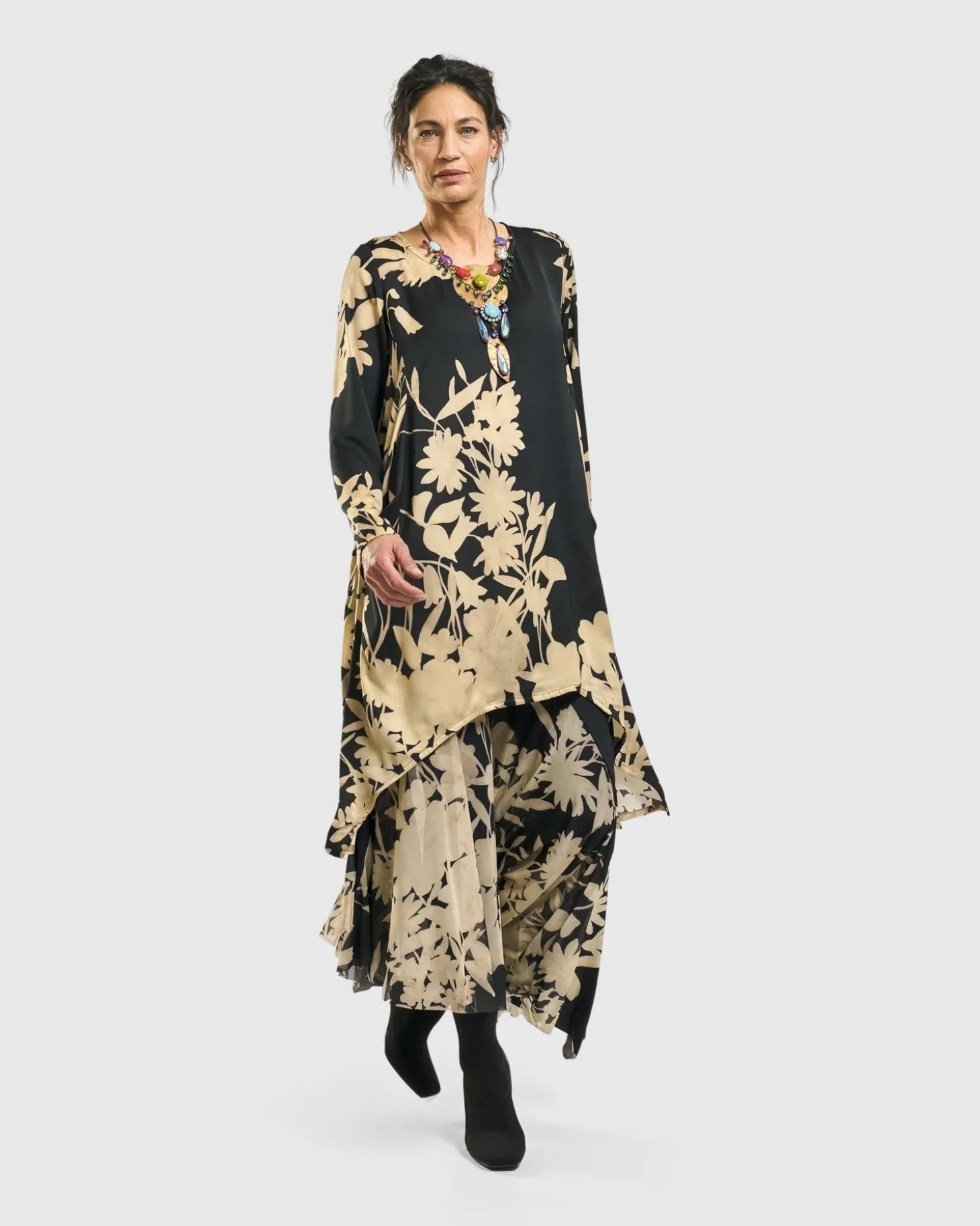 Daylily Tunic Top, Floral
