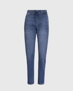 Denim Iconic Stretch Jeans, Blue