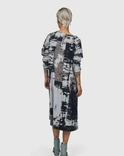 Digi A-Line Dress, Marble