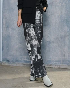 Digi Straight Leg Pants, Marble