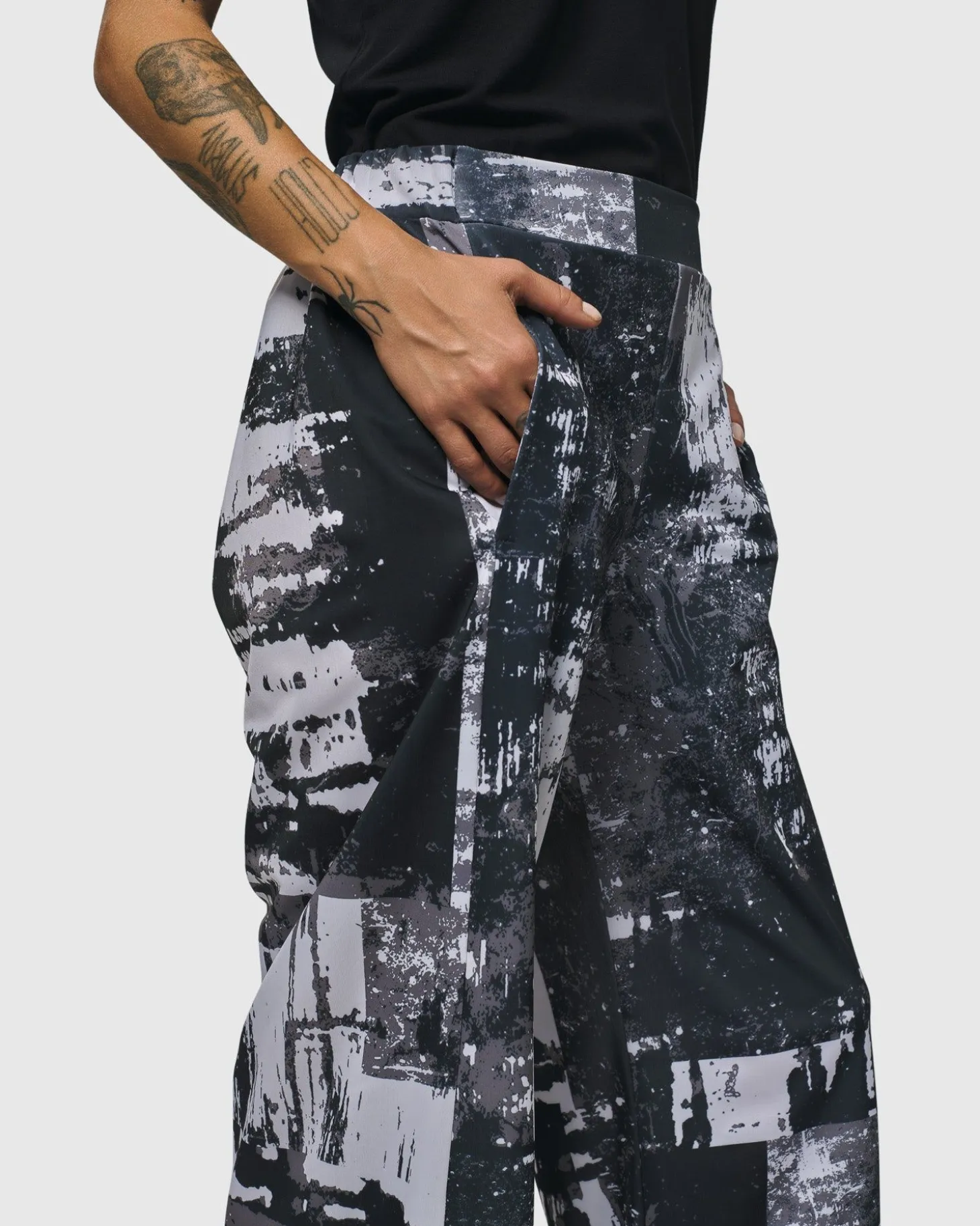 Digi Straight Leg Pants, Marble