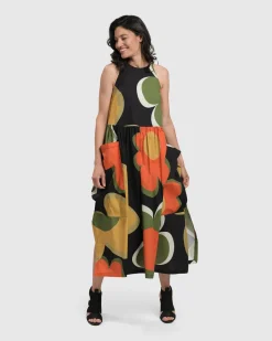 Dina Sleeveless Maxi Dress, Floral