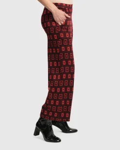Dynamite Days Dynamo Pants, Red