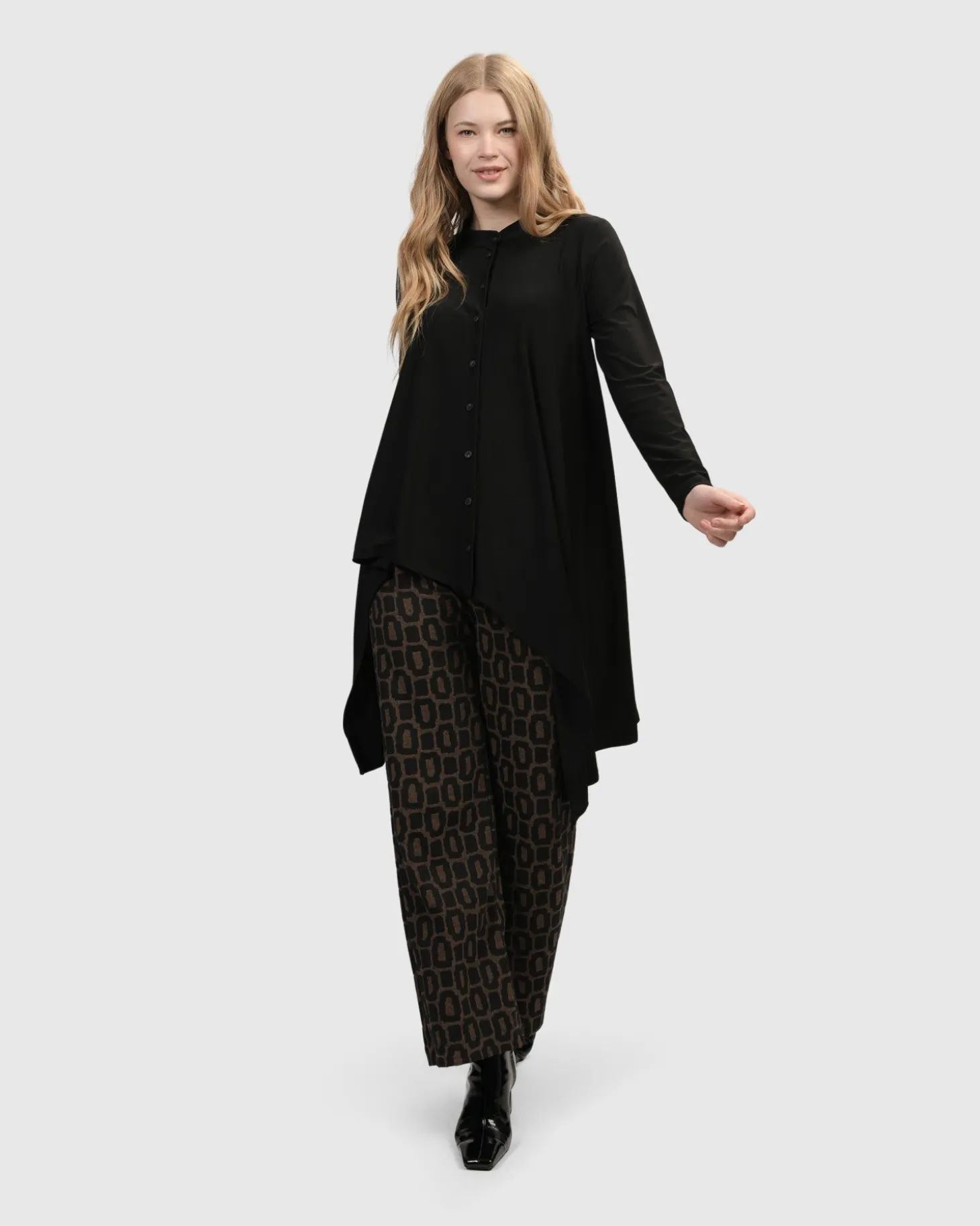 Dynamite Days Flare Pants, Coffee