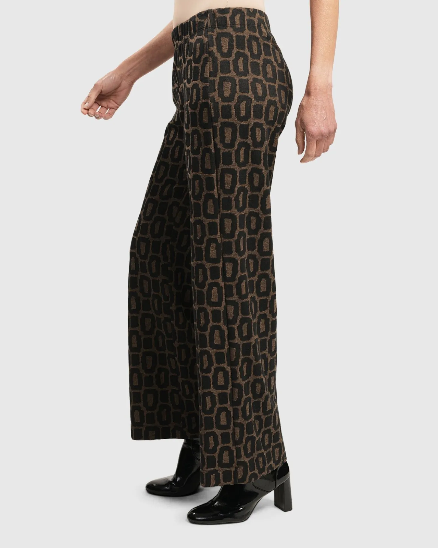 Dynamite Days Flare Pants, Coffee