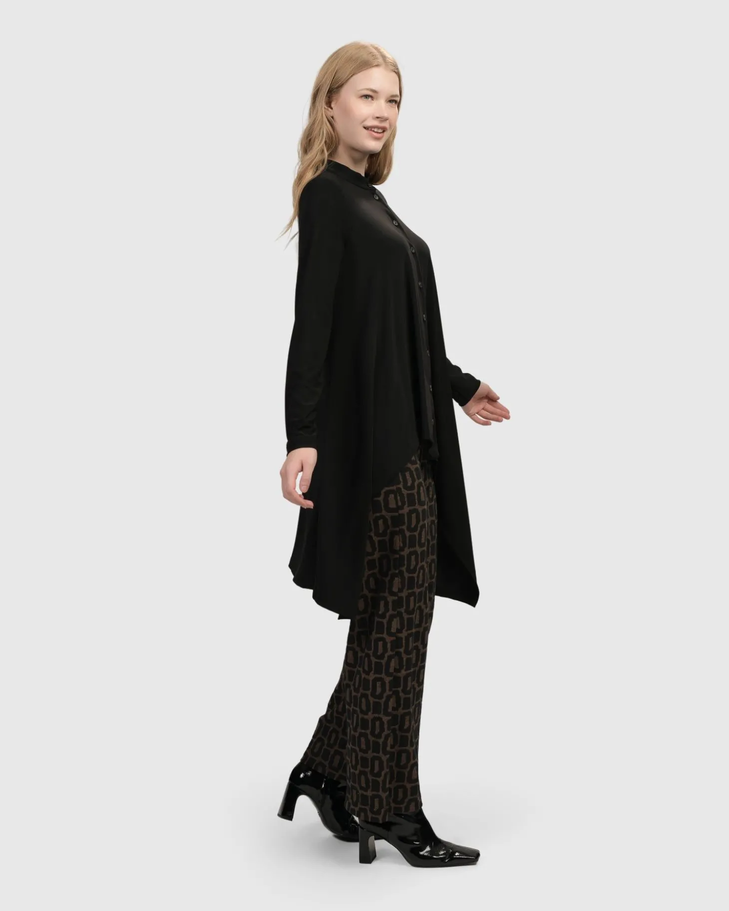 Dynamite Days Flare Pants, Coffee