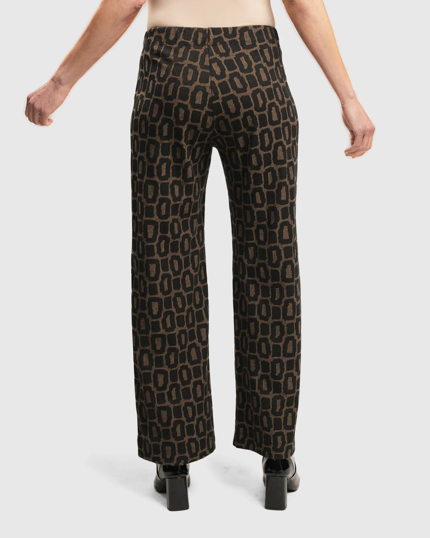 Dynamite Days Flare Pants, Coffee