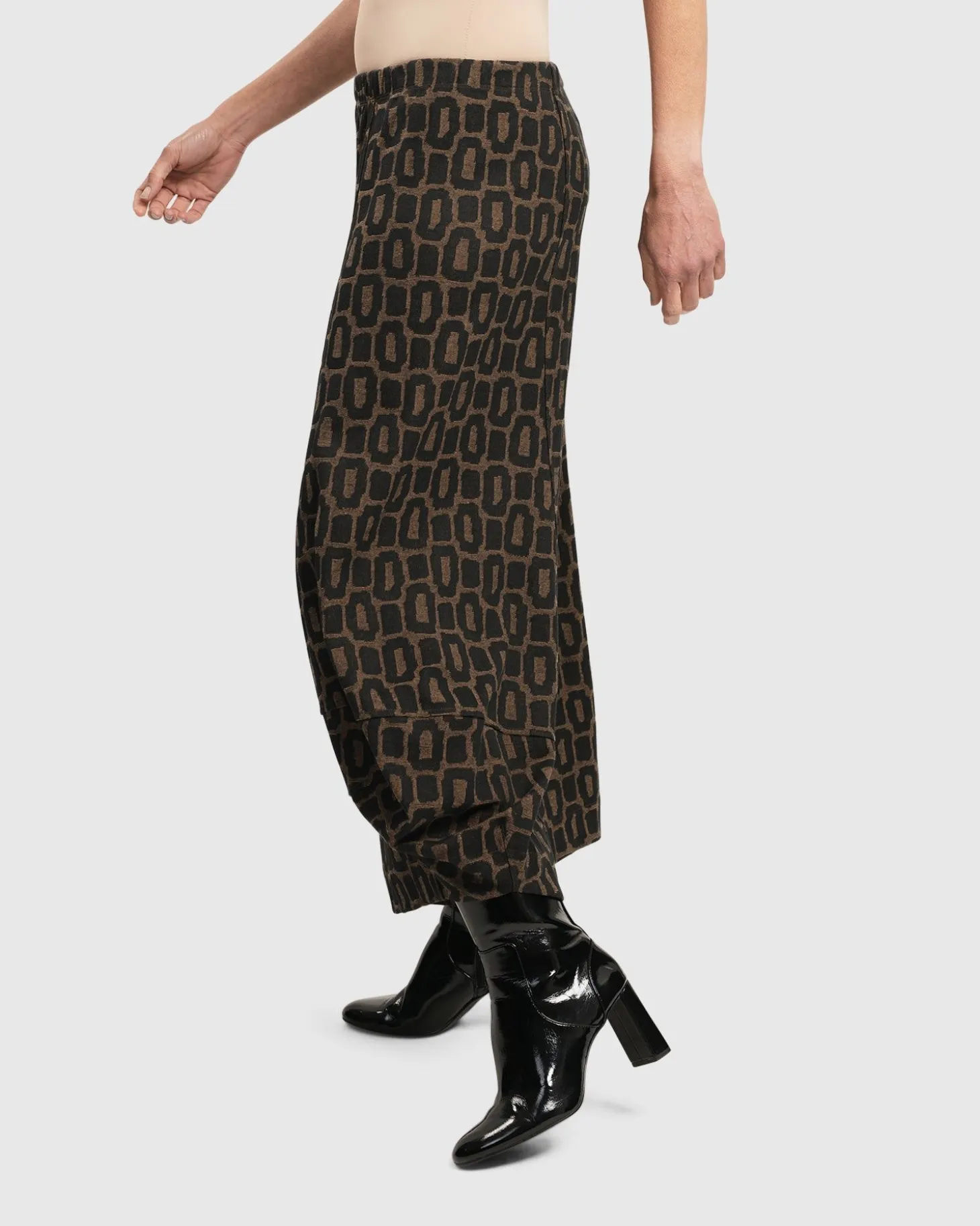 Dynamite Days Punto Pants, Coffee