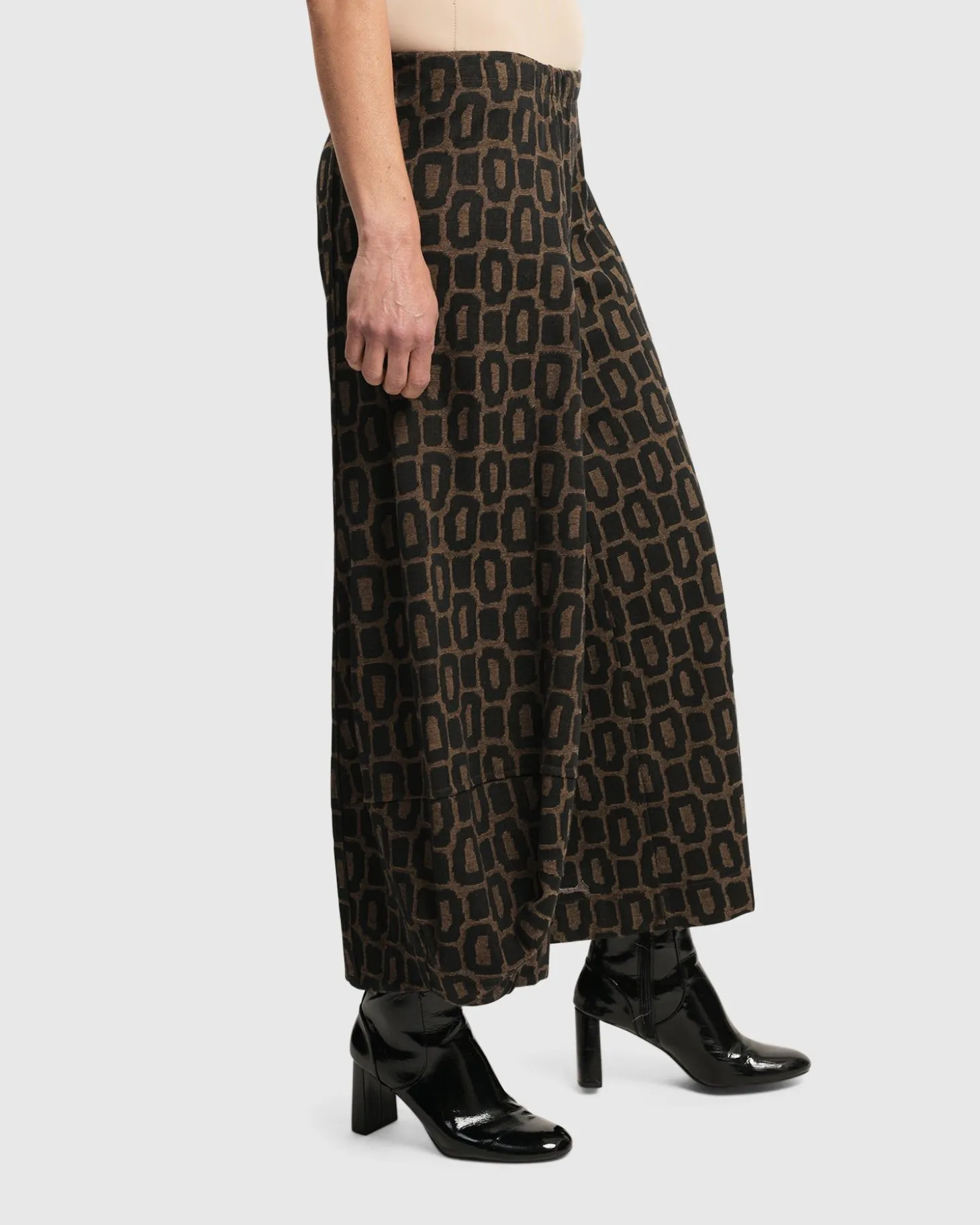 Dynamite Days Punto Pants, Coffee
