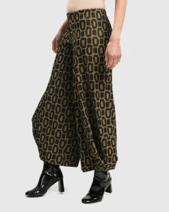 Dynamite Days Punto Pants, Ochre