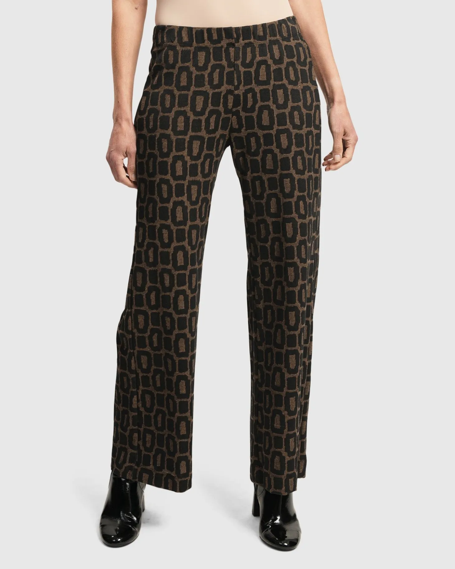 Dynamite Days Straight Leg Pants, Coffee