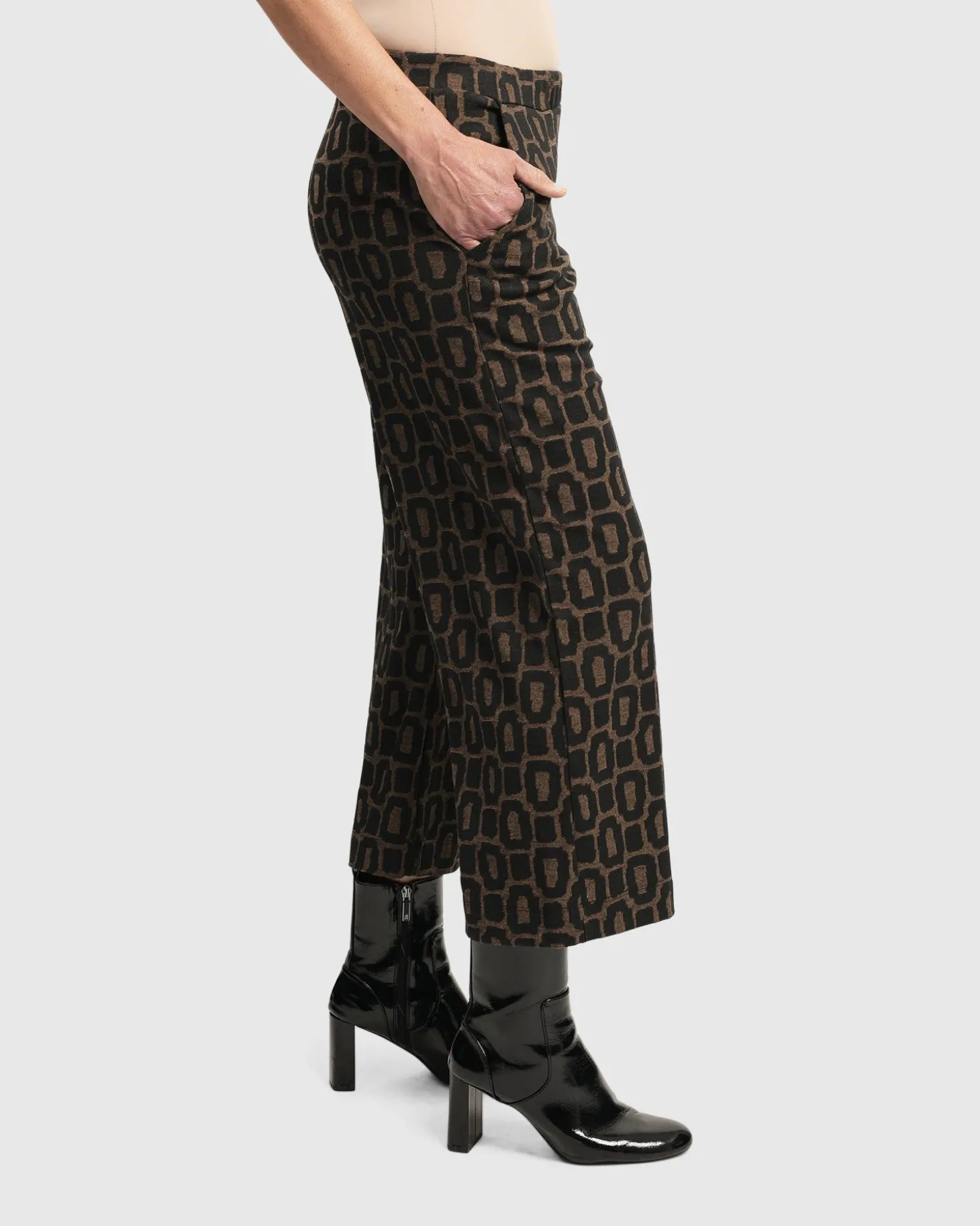 Dynamite Days Straight Leg Pants, Coffee