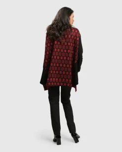 Dynamite Days Swing Tunic Top, Red