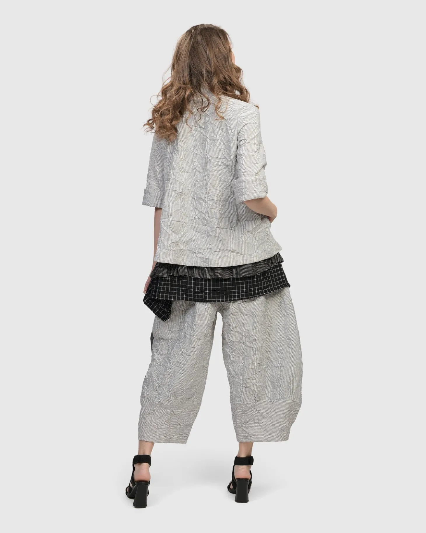 Electra Woven Jacket, Stripes