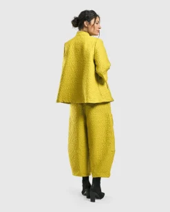 Empress A-Line Jacket, Yellow