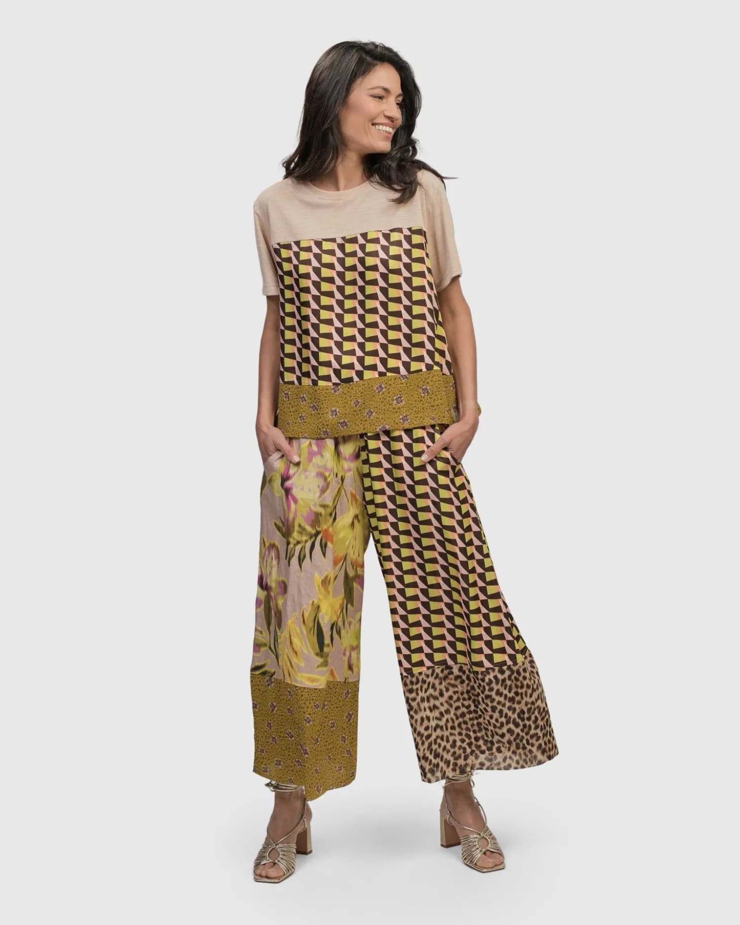 Escher Boxy Tee, Mix